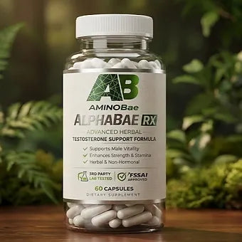 AlphaBae RX - Advanced Herbal Testosterone Support Formula